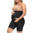 thumbnail image 1 of LinenLoon Seamless Maternity Shapewear. Mid-Thigh Underwear - Pregnancy Must Have, 1 of 5