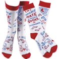 thumbnail image 2 of Humorous Quote Socks Unisex One Size Primitives by Kathy (Divorce Rate of Socks), 2 of 2