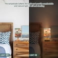 thumbnail image 5 of Desk Lamp Bedside Lamp 5.12x9.7In LED Lamp With USB Charging Interface For Bedroom Living Room Office Study Stylish Decoration Lovely Cartoon Cat Fish, 5 of 7