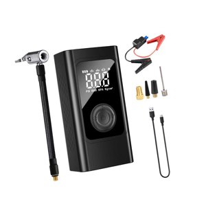 funtasica Car Tire Inflator Fast Inflation Air Pump for Tires for Ball Motorcycle