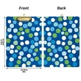 thumbnail image 5 of FORMRS Acrylic Clipboard with Low Profile Clip Standard A4 Letter Size, 12.5" x 9", Blue Dots, 5 of 8