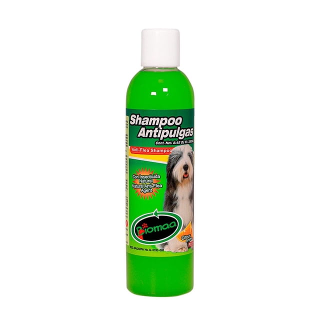 SHAMPOO ANTIPULGAS CON INSECTICIDA NATURAL BIOMAA PARA PERROS Y GATOS 250 mL BIOMAA 250 mL
