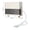 Gold, variant on 4000W Mini Electric Tankless Water Heater Electric Touch Display Screen Boiler Silver