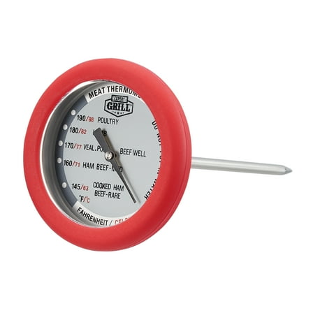 Expert Grill Stainless Steel Meat Thermometer Oven Thermometer with Dial Thermometer