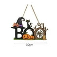 thumbnail image 3 of JJKBVCLO Porte Suspendue d'Halloween pour Intérieur Extérieur Fête Festive Chauves-Souris, 3 of 3