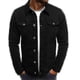 thumbnail image 1 of Mens Denim Jeans Jacket Short Slim Fit, 1 of 2