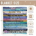 thumbnail image 2 of Gifts for Mom to My Mom Blanket Mom Gifts from Daughter or Son Birthday Gifts for Mom for Christama Day Gift for Women Best Gifts Soft Throw Blanket 50"x60", 2 of 6