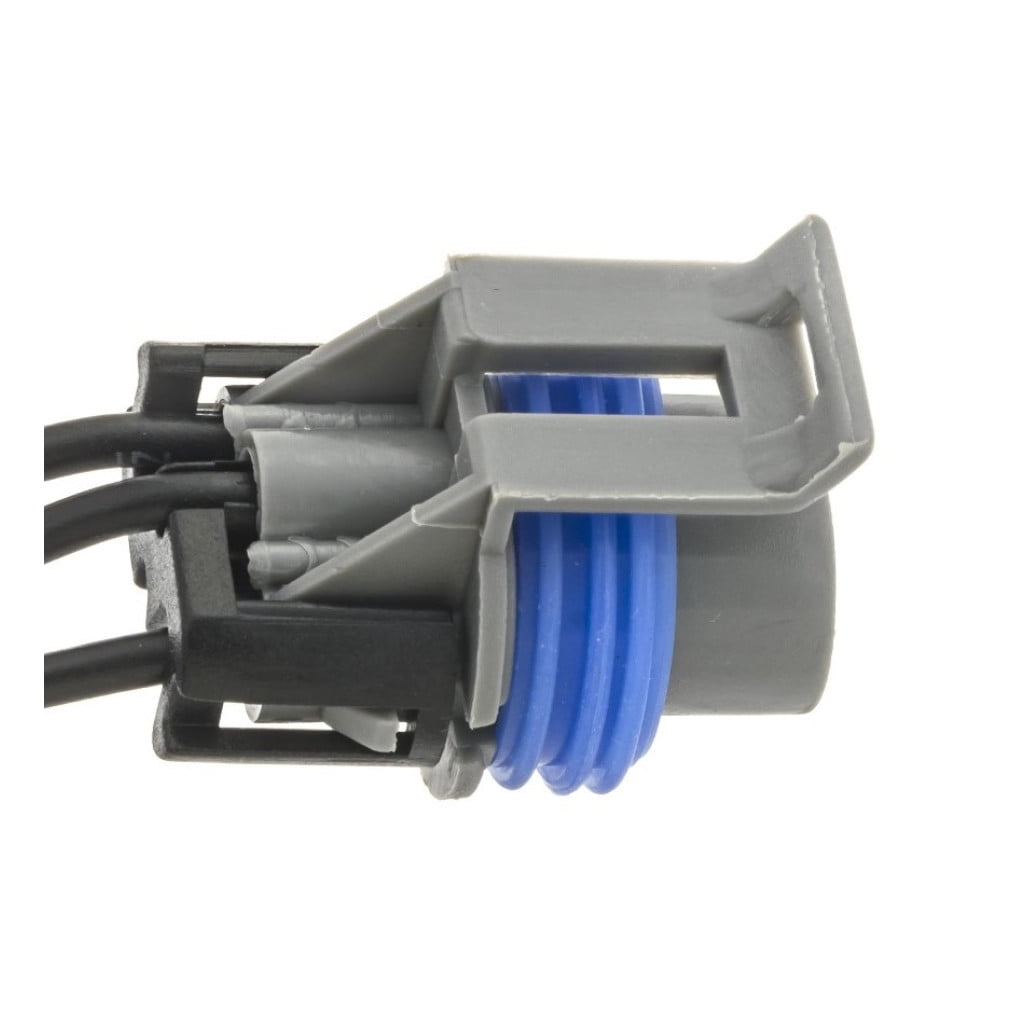 CarLights360 For Cadillac DeVille 1999 Electrical Connector | Plastic | Metal Contact Terminal | Blade Terminal | Push On Attachment Method | 1 Male Connector