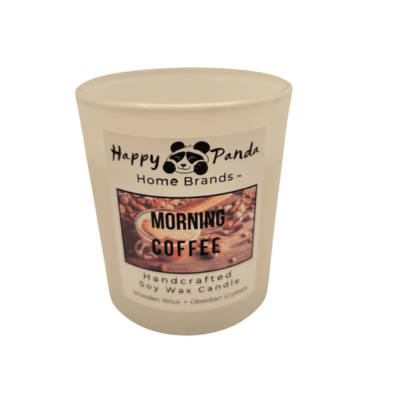 Morning Coffee 10oz. Scented Candle | Happy Panda Home Brands