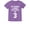 Purple, variant on 3rd Birthday Tstars Toddler's T-Shirt - "I Know Everything I'm 3" Funny Quote - Ideal Birthday Gift for 3-Year-Old Boys - Comical Party Wear - 100% Cotton Comfort - Unique Kids' Graphic Tee