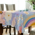 thumbnail image 5 of Yayeee Tablecloths 60" x 90" Rectangle Wrinkle Resistant Party Table Cover, Purple Clouds, 5 of 8
