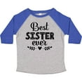 thumbnail image 3 of Inktastic Best Sister Ever Girls Toddler T-Shirt, 3 of 5
