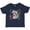 Navy Blue, variant on Inktastic Woodland Raccoon Spring Flowers Girls Baby T-Shirt