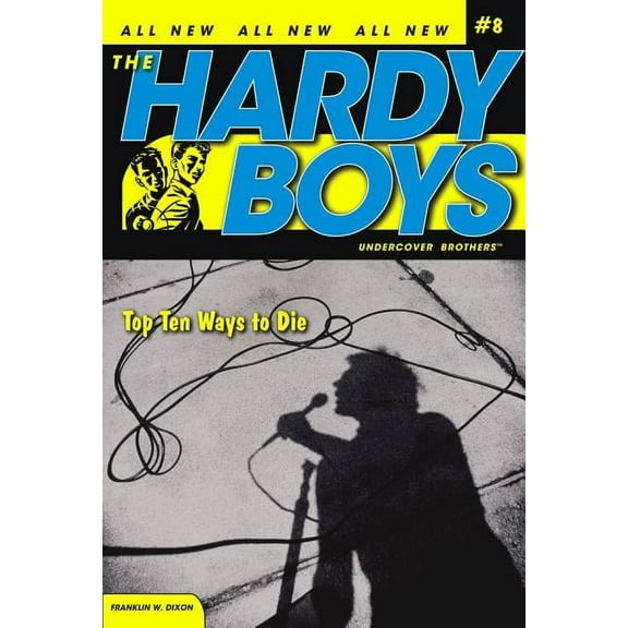 Hardy Boys (All New) Undercover Brothers Top Ten Ways to Die, Book 8, (Paperback)