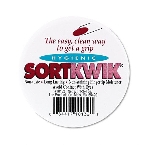 LEE Sortkwik Fingertip Moistener, 13/4 oz, Pack of 4 (10132