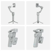 Smartphone Gimbal Stabilizer, 3 Axis Phone Gimbal with Face Tracking, Vlogging Stabilizer with Tripod Portable Foldable for Travel Content Creation