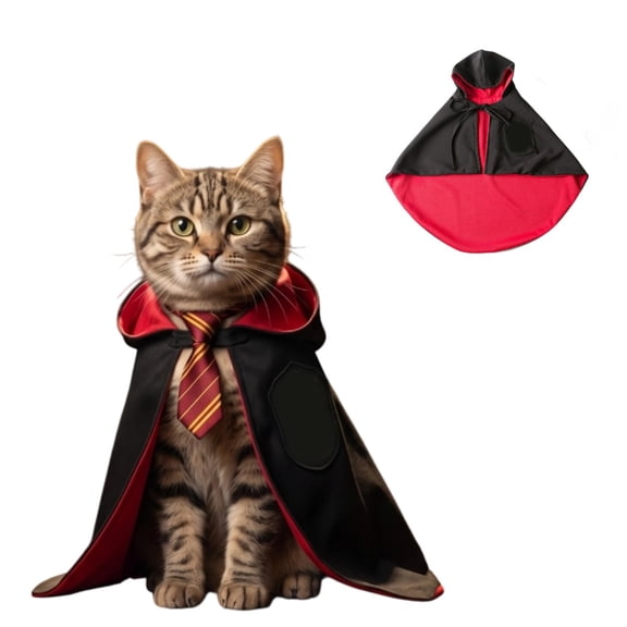 Small Dog Halloween Costumes - Adjustable Dog Cat Wizard Costume,Puppy Kitten Halloween Costumes Boy Girl,Chihuahua Yorkie Clothes