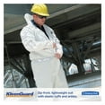 thumbnail image 5 of Ansell 38938 A35 Liquid and Particle Protection Coveralls Hooded - Large, White (25/Carton), 5 of 6