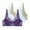 Purple, variant on Fatuov Women's Lace Bra with Underwire Solid Color Breathable Everyday Bra for Party, Supportive Push Up Full Coverage Lightly Lined Bra 3-Pack, 42B, Pink