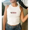 thumbnail image 4 of Fruity Y2K Tank Top, CherryRib Racer Tank Y2K, Y2K Tank Top, Unhinged TShirt, 90s Shirt, Crop Tank Top, LGBTQ Queer Pride Parade, 4 of 6