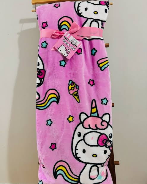 Hello Kitty Throw 60"x70"