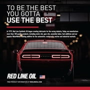 Red Line 80401 High Performance CV-2 Synthetic Grease Cartridge with Red Moly - 14 Ounce