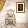 thumbnail image 3 of Bartolomeo Passarotti 20x24 Gold Ornate Framed and Double Matted Museum Art Print Titled - Portrait of Giulio Franchini, 3 of 4
