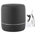 thumbnail image 1 of Mini altavoz Bluetooth portátil de graves potentes de silicona HIFI con cancelación de ruido y micrófono, altavoz inalámbrico para música, color negro, 1 of 15