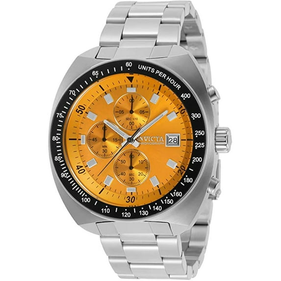 Invicta 31490 Men's Pro Diver Chrono Orange Dial Bracelet Watch