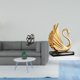 thumbnail image 2 of Figura de cisne de hierro para servilletas, porta billetes multiusos, colección de estatuas decorativas, linda de perro, pieza de arte moderno, 2 of 8
