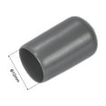 thumbnail image 3 of Uxcell Screw Thread Protectors Rubber End Cap Cover 12mm Dark Grey, 3 of 4