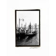 thumbnail image 2 of DeNardo, Laura 19x24 Black Ornate Wood Framed with Double Matting Museum Art Print Titled - Waterways of Venice IV, 2 of 4