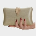 thumbnail image 3 of REACHISE Sparkling Party Banquet Handbag Evening Bag with Chain Clutch Purse for Women, 3 of 8