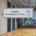 thumbnail image 5 of Standard Plus GDPR Compliance Zone Wall or Door Sign | Office Room Directions - Large, 5 of 8
