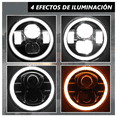 thumbnail image 5 of Faro Para Moto Universal + Carcasa Y Soporte Eo Safe Imports Negro, 5 of 5