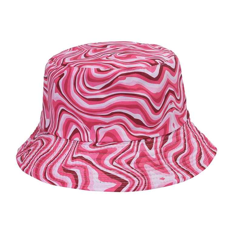 Bucket Hat for Women Men Tie-Dyed Fisherman Hats Travel Fishing