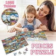 thumbnail image 2 of Puzzle HUOGUO con diseño de paisaje de 1000 piezas para adultos y niños, 2 of 5