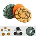 thumbnail image 3 of BUYISI 1pc 4Inch 100mm Dry/Wet Diamond 3 Step Polishing Pads Abrasive SandingWet Buff Disc Abrasive For Sanding Marble Granite Concrete 3PCS, 3 of 7