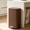 Brown, variant on 13 Gallon Kitchen Trash Can with Lid, 50 L Garbage Can, Hands-Free Stainless Steel Commercial Step Trash Bin with Removable Inner Bucket, Pedal Rubbish Bin for Home Office Bathroom, Red