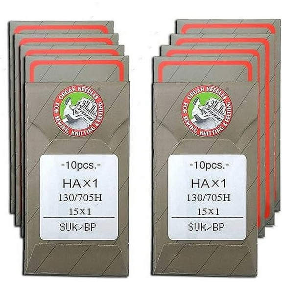 Teamwork 100 Ball Point 15X1 HAX1 130/705H Home Sewing Needles (Size 14 (Metric Size 90)