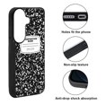 thumbnail image 2 of WIRESTER Shockproof Soft Rubber Cover Case for Samsung Galaxy S26 6.3" 2026, Black Composition Book, 2 of 5
