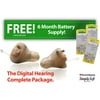 Simply Soft Smart Touch Digital Hearing Aid Pair. Free 6 Month Battery Supply.