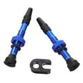 1 Pair of Tubeless Valves Stem Bike Tire Valves Stems No Leak Bicycles