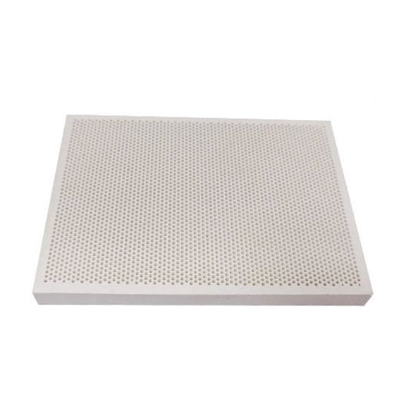 COOLHOOD Ceramic Thermal Baffle Honeycomb Fire-Resistant Brick Refractory Brick Tool Porous Block Plate Jewelry Making Tool