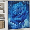 thumbnail image 6 of Pratyus Rose Stars Clouds Shower Curtain Set with Hooks, 100% Polyester, Washable, Various Sizes 69"x72, 6 of 7