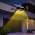 thumbnail image 2 of Lámpara de pared Irfora Luces solares al aire libre 48 Leds Instalación separada Lámpara de iluminación de paisaje Jardín Patio Lámpara de pared con energía solar LED Irfora Lámpara de pared, 2 of 7