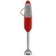 thumbnail image 5 of SMEG Batidora de inmersión de mano con vaso de precipitados, tazón para cortar con tapa, batidor de alambre, 5 controles de velocidad, hecha con cuchillas de acero inoxidable y diseño ergonómico (rojo, 5 of 5