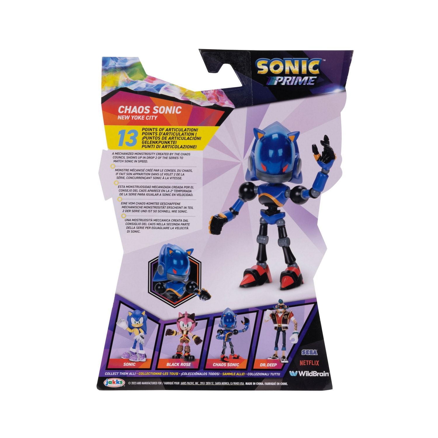 Sonic Prime 5 Inch Figure - Chaos Sonic