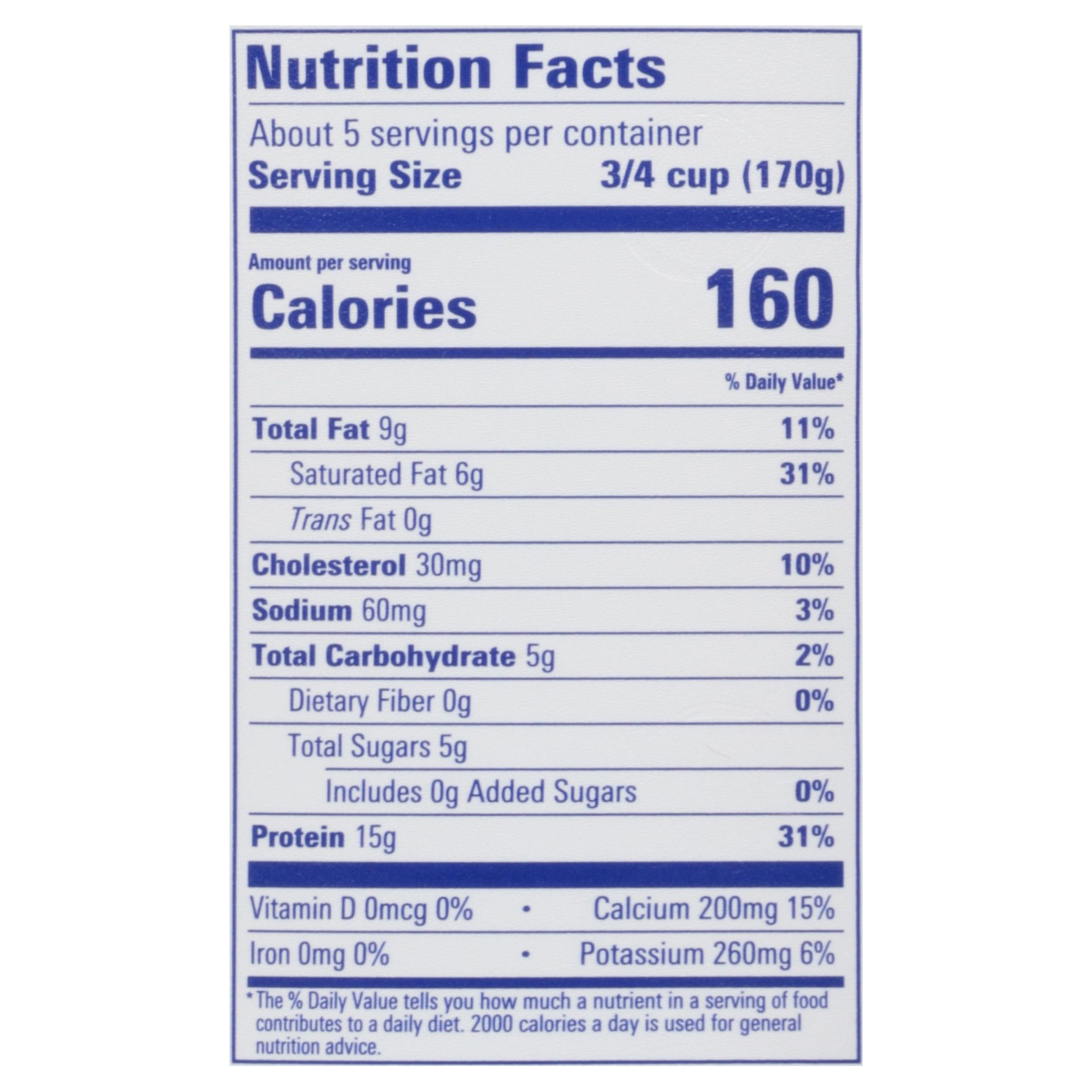FAGE Total All Natural Whole Milk Plain Greek Strained Yogurt, 32 oz