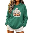 thumbnail image 3 of Jsaierl Halloween Sweatshirts Women Spooky Ghost Graphic Pullover Hoodies Soft Going Out Long Sleeve Sweater Tops Halloween Costumes, Sizes S-2XL, 3 of 6